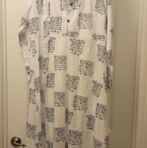 shoe length summer dress with belt